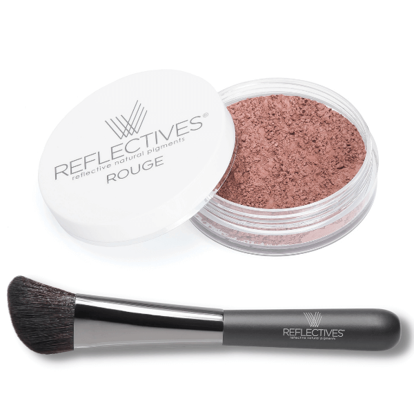 Mineral Rouge-Set (warm terracotta) mit Pinsel