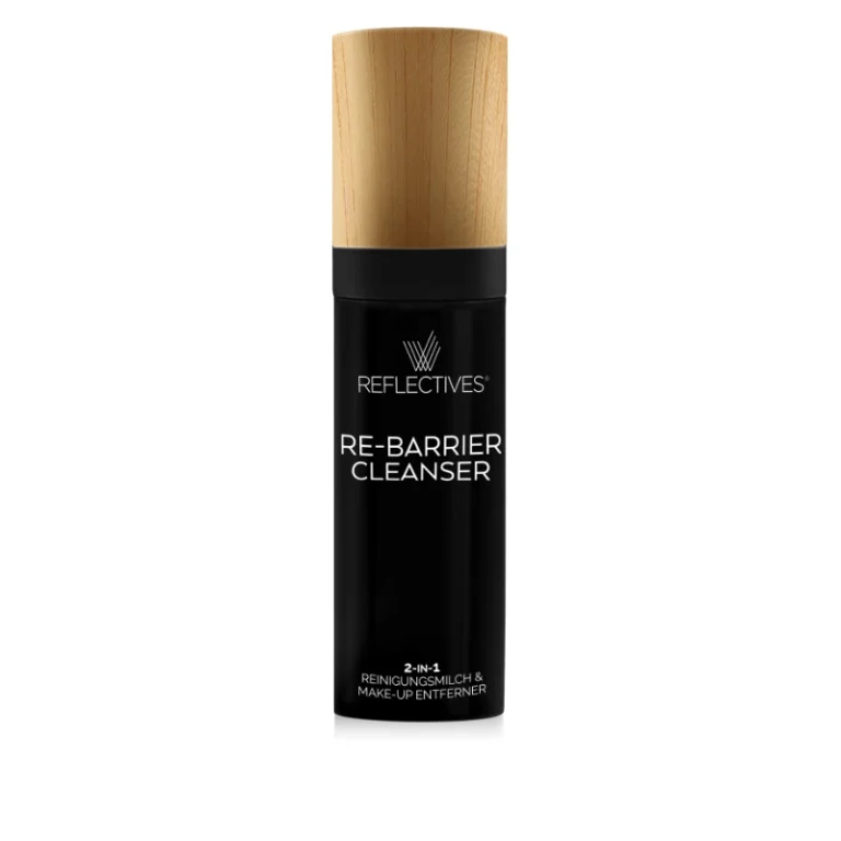 Packshot Re-Barrier Cleanser milde Reinigungsmilch & Make-up Entferner in 100ml.